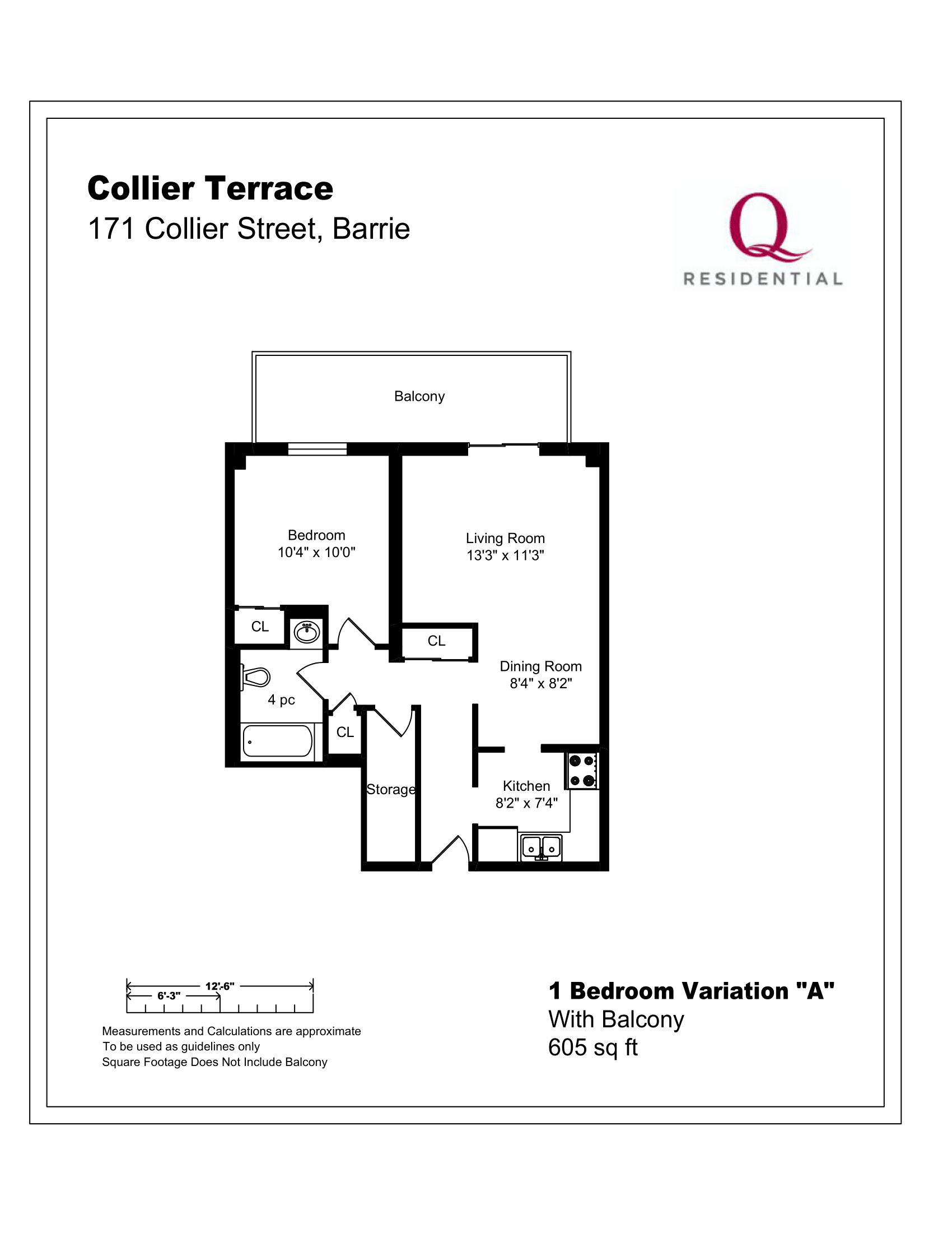 Suite A Floorplan